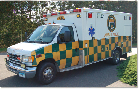 ambulance bariatrique aux Etats-Unis